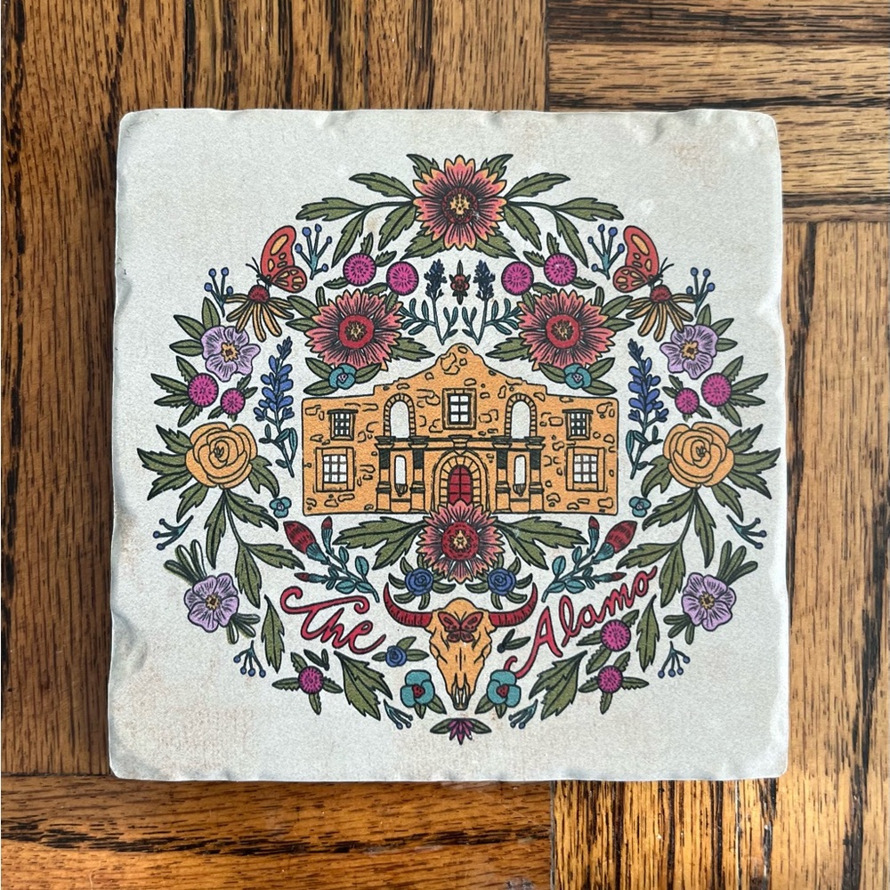 Alamo Stone Coaster